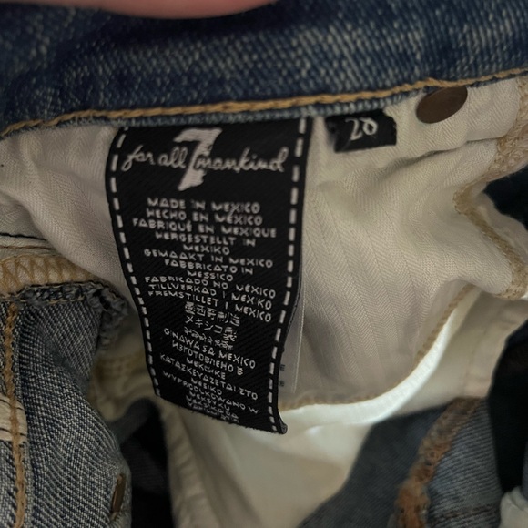 7 for all mankind mini skirt size 28 - Picture 4 of 4